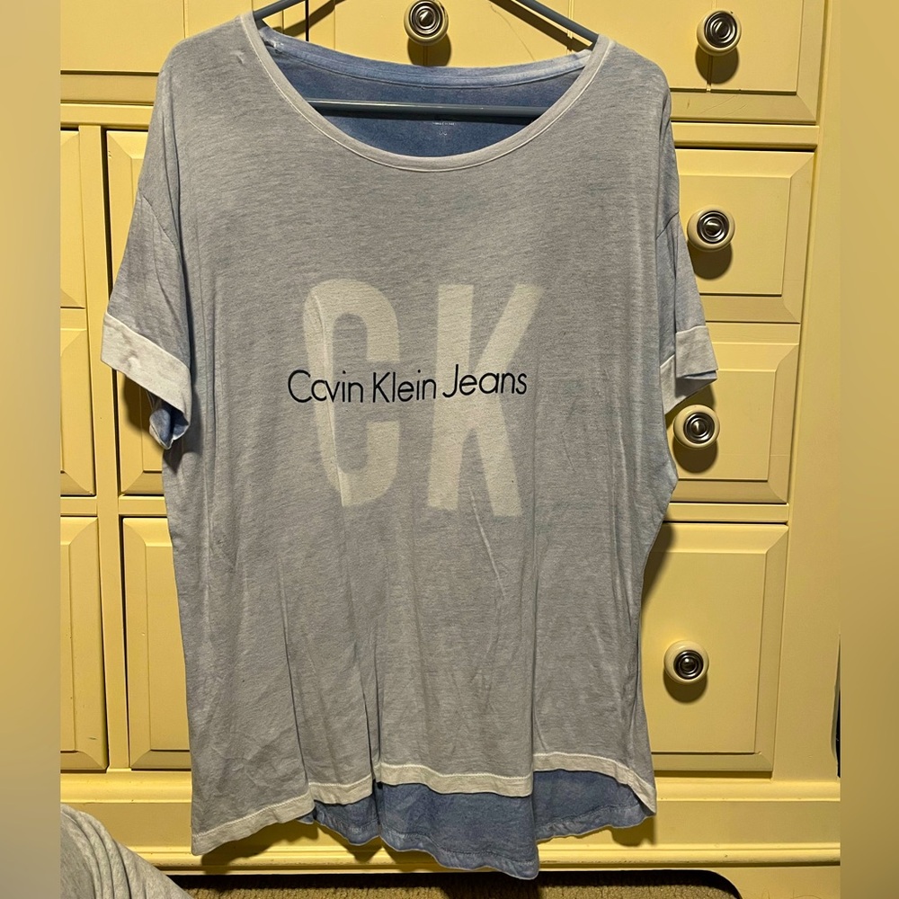 Washed Calvin Klein Jeans Tee